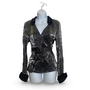 Vintage Faux Wrap Top
